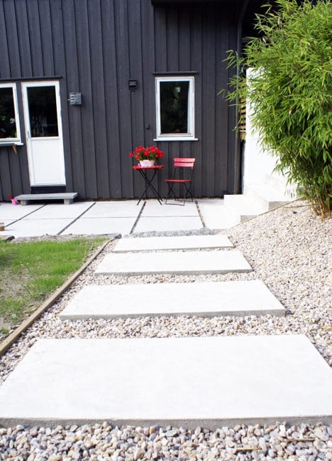 Betongheller og pyntesingel